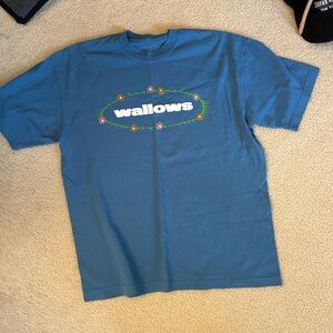 WALLOWS Blue Graphic T-Shirt